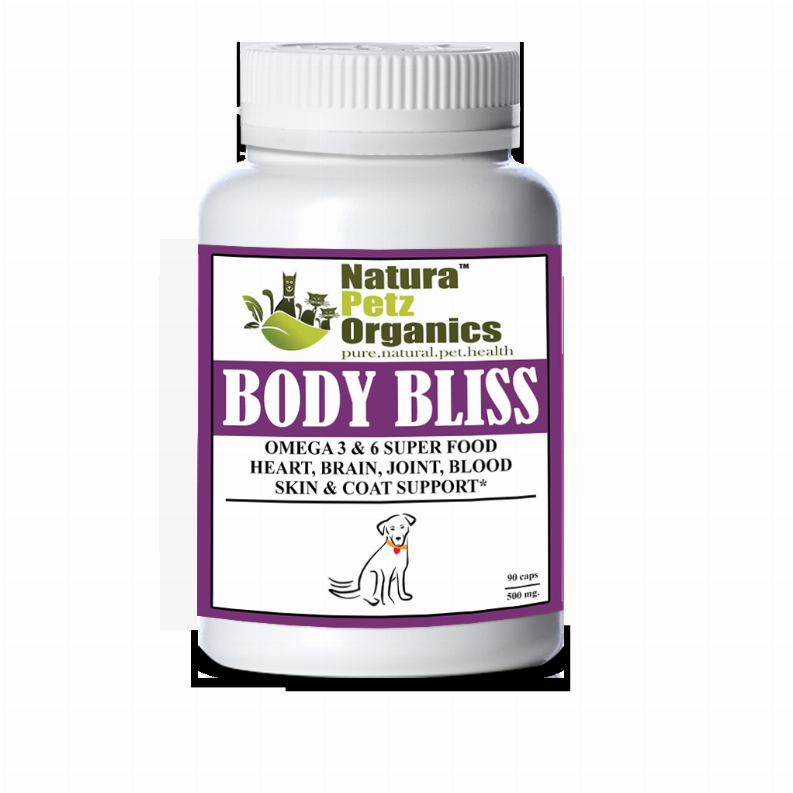 Body Bliss - Omega 3 & 6 Super Food + Heart, Brain Joint, Blood & Coat Support*