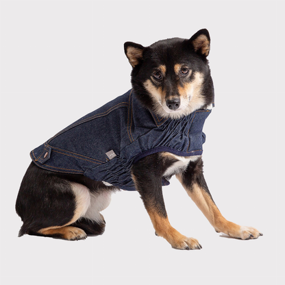 GF Pet Elasto-Fit Denim Dog Jacket