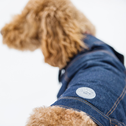GF Pet Elasto-Fit Denim Dog Jacket